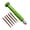 Green, variant on 5 in 1 Screwdriver Disassembly Tool Set with Interchangeabled Heads Suitable for Furniture Assembly and Car Maintenance