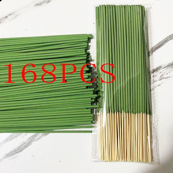 suxuMhao Lemongrass Stick Incense-168 Pcs 8.66IN Organic Incense Sticks,citronella Incense,Mosquito Repellent Incense,Use for Home Fragrance,Yoga & Meditation,Natural Aromatherapy Incense​,Green