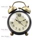 thumbnail image 5 of Reloj despertador de metal con dos campanas, pequeño, analógico, silencioso, de mesa y de escritorio, funciona con pilas., 5 of 6