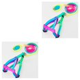 thumbnail image 1 of Transemion Animaux Harnais Réglable Escape Proof Animal Contrôle Marche Sangle d'Entraînement Confortable Coloré avec Boucle Clip 2Set, 1 of 6