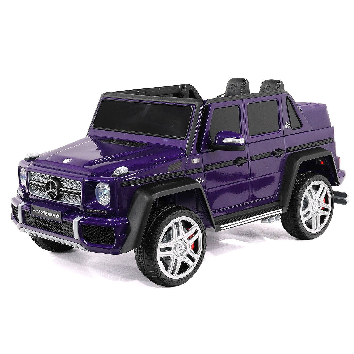 Mercedes Maybach G650, Kids Ride-On Car w/ Parental Remote, 12V Battery Power, MP3 Player, EVA Foam Rubber Tires