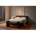 thumbnail image 2 of Meridian Furniture Banc en Tissu Noir Stylet, 2 of 7
