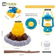 thumbnail image 3 of Tienda de campaña MITCIEN para niños con juego de fogata y frutas de juguete, 3 of 8