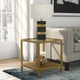 thumbnail image 1 of Rigan 20'' Large Table d'Appoint Carrée en Laiton, 1 of 2