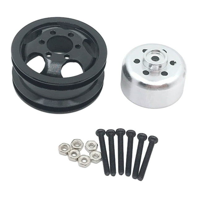Llanta de rueda a prueba de golpes Vogacara Metal WPL 1/16 C14 C24 C34