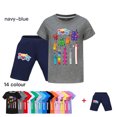 thumbnail image 3 of Boys And Girls Children's Short Sleeve Shorts Suit, 3 of 3
