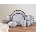 thumbnail image 3 of Mikasa Barrett White 16-Piece Dinnerware Set, Service for 4, 3 of 8