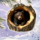 thumbnail image 5 of Large Velvet Christmas Bow with Gold Flocking for Tree and Holiday Decorations, 5 of 7