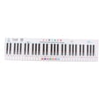 thumbnail image 1 of 1 Pieza Etiqueta Engomada De Nota Electrónico Piano Para Principiantes Producción Instrumentos Musicales T-03, 1 of 9
