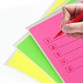 thumbnail image 3 of Color Coding Labels 3 x 2 Inch, 50 Pcs Rectangular Colored Labels Sticker, Fluorescent Green, 3 of 6