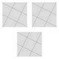thumbnail image 1 of Regla de acolchado cuadrada Sunnimix de 3 piezas tamaño 5x5 y 7.5x7.5 pulgadas, 1 of 8