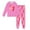 Pink, variant on 67 Six Seven Letter Outfits Set For Kids Outfits Set Casual Girls 67 Doodle Print Long Sleeve Homewear Soft Two Piece Sleepwear Light Blue 7-8 Years