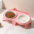 thumbnail image 6 of ACDANC Cat Bowls for Indoor Cats,Elevated Raised Cat Bowl,Modern Cat Food Container,Blue, 6 of 6