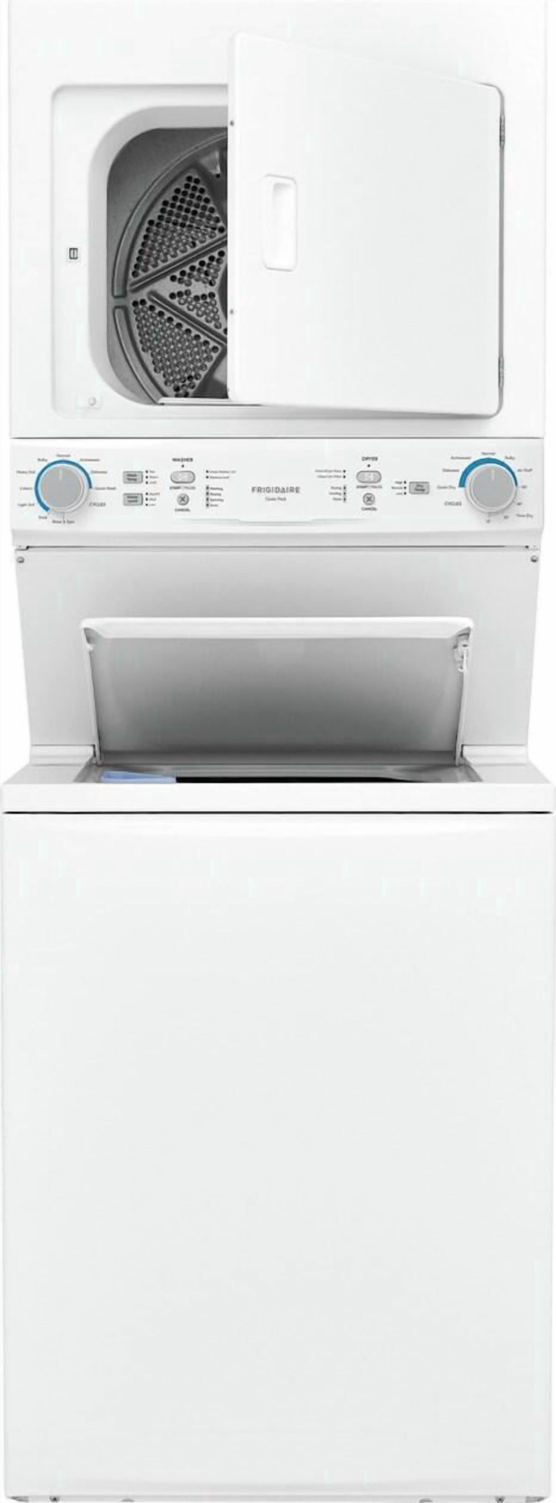 Frigidaire 5.5 Cu. Ft. 120 V White Electric Washer & Dryer