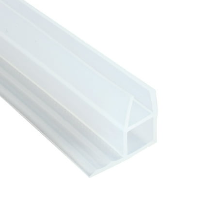 2m 78 7 Inch Frameless Window Shower Door Seal Clear For 8mm 5 16 2m 78 7 Inch Frameless Window Shower Door Seal Clear For 8mm 5 16