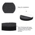 thumbnail image 5 of 40pcs Furniture Felt Pads Round 1 3/8" Self-stick Reduce Noise Chair Leg Pad Black, 5 of 7