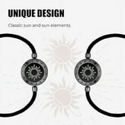 TOTWOO Long Distance Touch Bracelets for Couples, Vibration & Light up for Love Couples Bracelets | Long Distance Relationship Gifts for Girlfriend