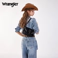 thumbnail image 7 of Wrangler Purse for Women Stylish Shoulder Bag Handbag Crossbody Bag Trendy Western Design Durable Leather, Black, 7 of 7