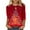 Multicolor#17, variant on Christmas Shirts for Women Plus Size Casual Print Round Neck Short Sleeves Shirt Lightweight Outfits Pullover Blouses for Holiday S-5XL