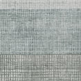 thumbnail image 4 of HomeRoots 621988 3 x 5 ft. Aqua & Gray Geometric Washable Transitional Indoor & Outdoor Rectangle Area Rug, 4 of 9