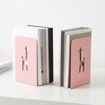 thumbnail image 5 of Unique Bargains 2Pcs Decorative Metal Tree Design Book Ends Pink 3.9*5.3*7.9inch, 5 of 5