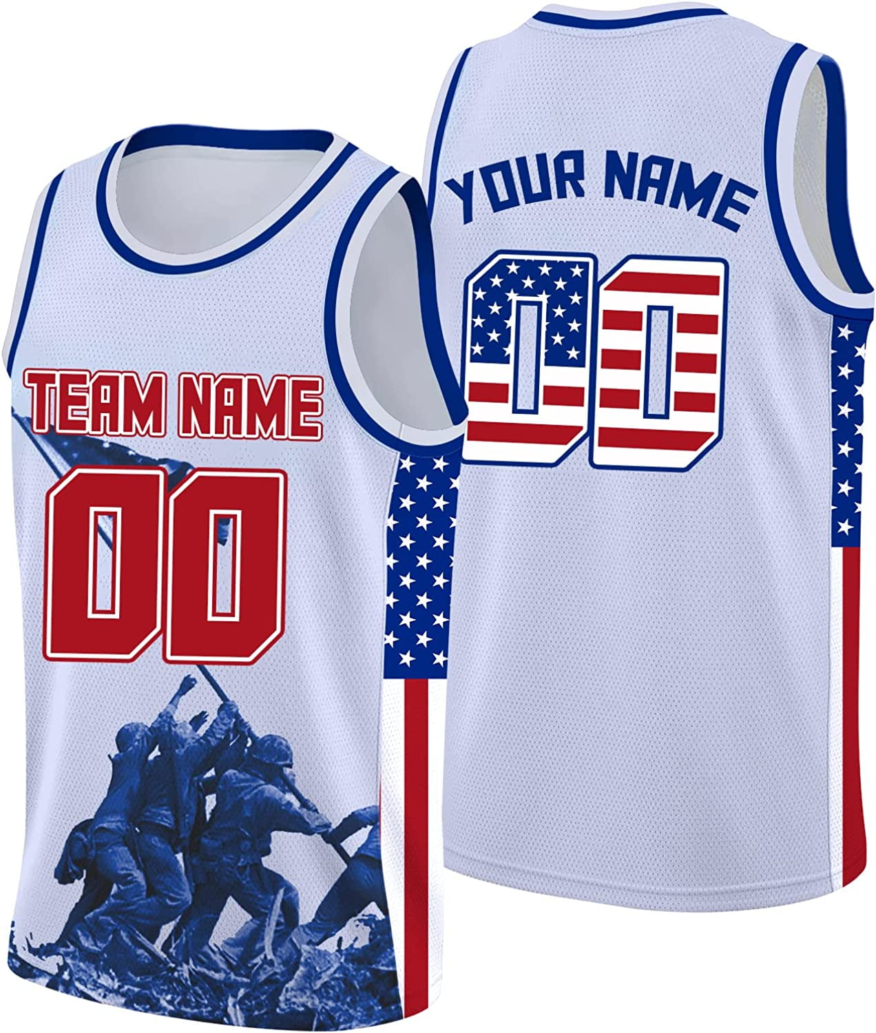 Custom Mesh Basketball Jersey for Men Youth Design Your Name & Number