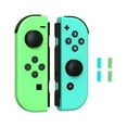 thumbnail image 2 of Left & Right Handle Shell Cover for Nintendo Switch Joy-Con Controller Gamepad, Green/Blue, 2 of 3