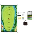 thumbnail image 2 of BotaniNest Double Faced Chipping Game Mat Hitting Mat Training Practice With Realistic For Indoor Outdoor Sports Games And Skill Development 2ML, 2 of 7