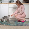 thumbnail image 4 of Boho Vintage Pattern Kitchen Rugs and Mats Sets Of 2,Kitchen Decoration Rugs,Rubber Backing Non-Slip Floor Mat for Sink Washable Waterproof Laundry Room Runner Rugs, 4 of 7