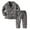 Style E, variant on BULLPIANO Kids Cotton Pajamas Set Long Sleeve Button Down Plaid Tops Pants 2 Piece Sleepwear Loungewear, 3-6M