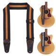 thumbnail image 2 of YongCo Adjustable Guitar Strap with1eatherEnds Shoulder Belt Electric Guitar Strap Belt Shoulder Pad Comfortable to Wear, 2 of 10
