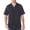 Black/Charcoal, variant on Mens 4.25 oz. Industrial Colorblock Shirt