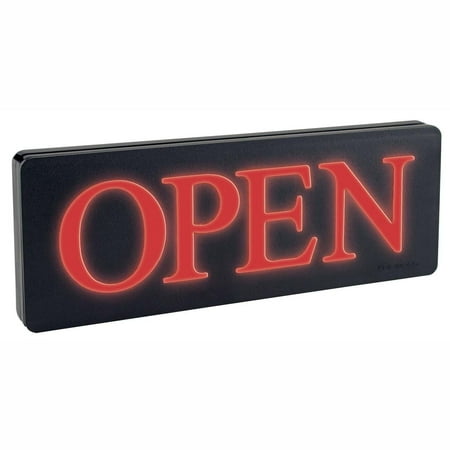 Headline, USS3656, Lighted Open Sign, 1 / Each, Black