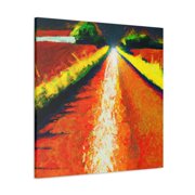 Country Road Minimalism - Canvas