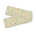 thumbnail image 7 of Yayeee Table Runner 70 inches Long Home Kitchen Dinning Party Decoration, Light Green Geometric, 7 of 7
