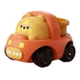 thumbnail image 3 of Coche de ingeniería inercial para niñas, juguete para el desarrollo del cerebro, juguetes de entrenamiento, educación temprana, vehículos de juego con Camión de la basura, 3 of 10