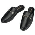 thumbnail image 2 of JENN ARDOR Women’s Mule Flats Shoes Pointed Toe Backless Slipper Slip on Loafer Shoes, 2 of 9