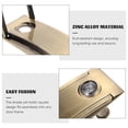 thumbnail image 2 of Door Knocker Zinc Alloy Security Door Knocker Front Door Knocker With Peephole, 2 of 5