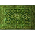 thumbnail image 1 of Ahgly Company Indoor Rectangle Persian Green Traditional Area Rugs, 4' x 6', 1 of 1