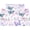 Butterfly Bloom, variant on VIB Kids Bed Sheet Set, Boys/Girls Twin Size Sheets, Microfiber Kids Fitted Sheet and Pillowcase, Breathable and Silky Soft, 3 Piece Christmas Bowknot Printed Twin Bed Sheet
