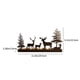 thumbnail image 3 of Elegante Candelabro Navideño de Metal con Forma de Ciervo y Árbol. Atractiva Decoración Navideña de Mesa con Un Ambiente Luminoso para Una Decoración Navideña Festiva En El Hogar., 3 of 6