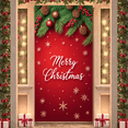 thumbnail image 4 of Festive Design Christmas Banner Elf Winter Decoration Holiday Backdrop Christmas Party Decorative Display for Family Gatherings Seasonal Celebrations Indoor Decor, 4 of 9