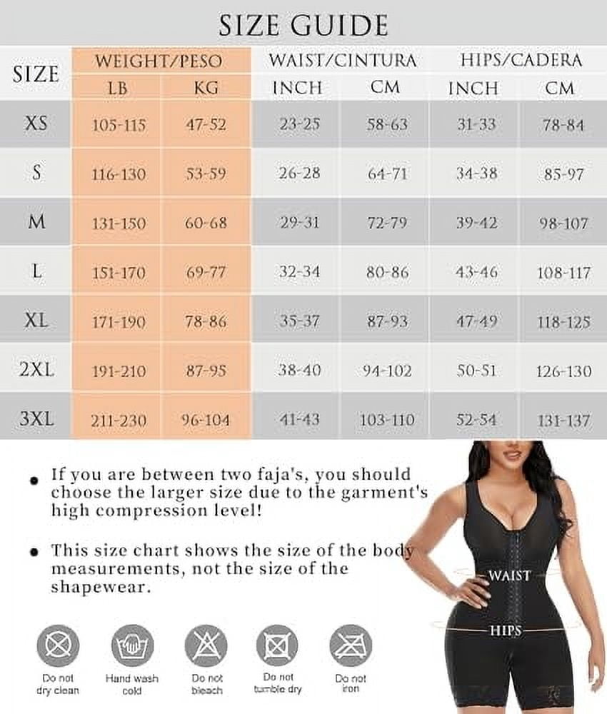 "Fajas Colombianas Shapewear for Women Tummy Control - Post Surgery Girdle Full Body Shaper with Zipper & Crotch Opening - Butt Lifter Waist Trainer Bodysuit for Elegant Figure - Medical Compression G