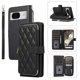 thumbnail image 1 of Zipper Wallet Leather Case For Google Pixel 8a, 1 of 5