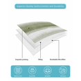 thumbnail image 5 of Sage Green Stripes Twin Size Down Alternative Comforter, Lightweight Comforter Quilt Bedding Set with Pillow Shams Watercolor Gradient Abstract Striped All Seasons Bed Comforter Duvet Insert 68"x86", 5 of 7