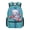 Axolotl American Football, variant on Wearproof Student Backpack for Camping Outdoor Activities, Multiple Compartments Kids School Backpack Adjustable Straps School Bag, Red Bow Dots Axolotl