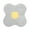 Gray/Yellow, variant on Blooming Bath Poppy Baby Bath Seat - Sink Baby Bath Insert, Yellow