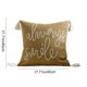 thumbnail image 3 of 17.7x17.7in Embroidered Cushion Cover With Tassels, 3 of 7