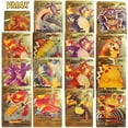 thumbnail image 4 of 55 Paquets de Cartes Ultra Rares, Combinaisons Excitantes de Cartes Rares, Cartes en Aluminium (Or), 4 of 5