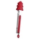 thumbnail image 2 of Bearachild Navidad Silicona Comida Tong Hornear Cocinar Barbacoa Acero inoxidable Pan Bistec Clip, Guantes Cocina y Comedor árbol de navidad rojo Bearachild HA001873-01, 2 of 6